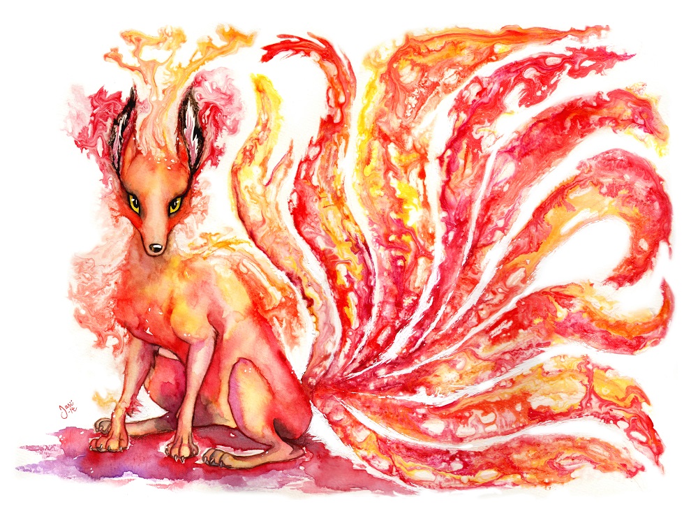 Print - Nine Tails