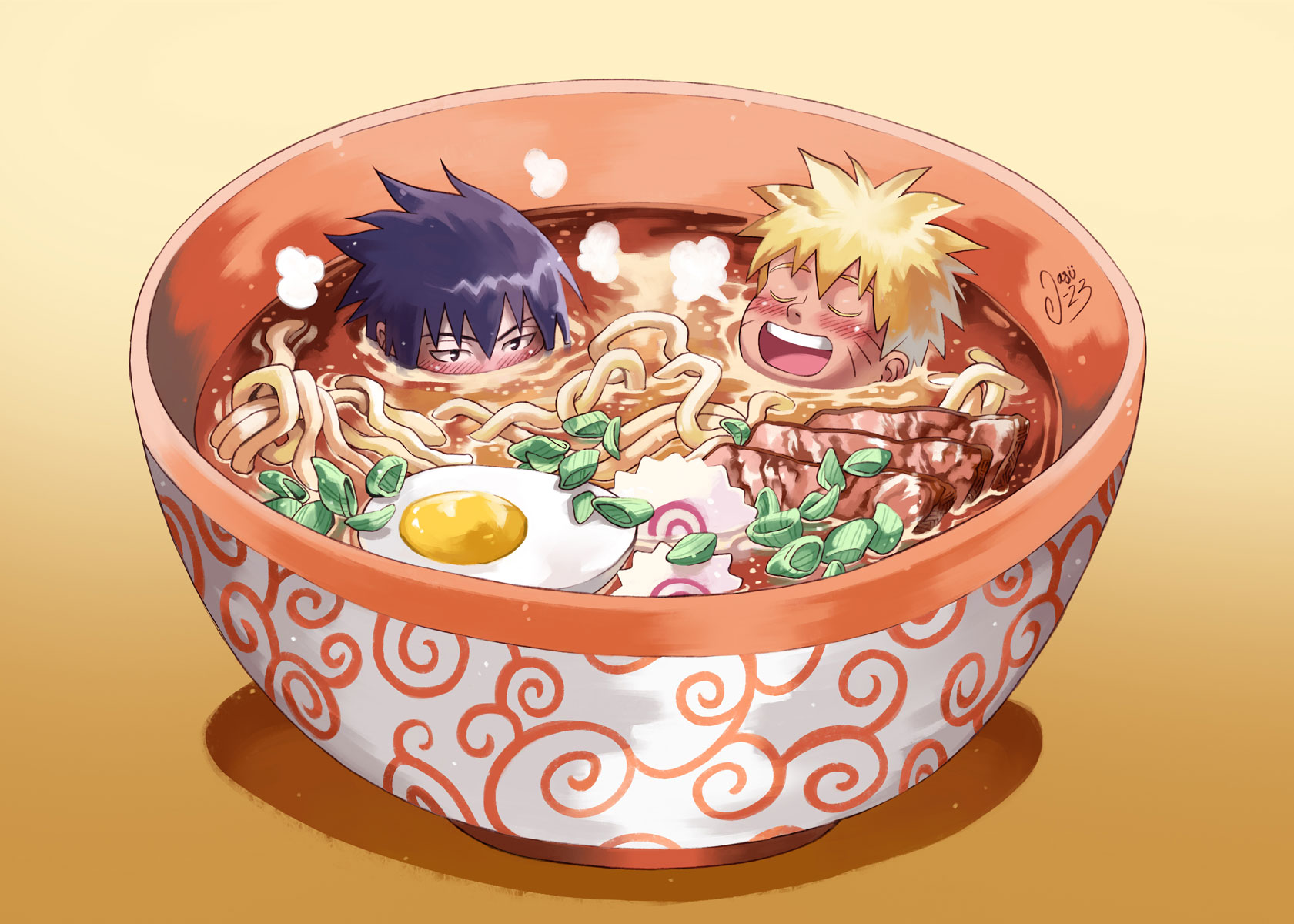 Print - Ramen Bath